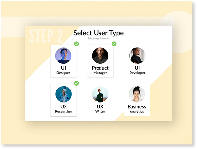 #DailyUI, Day-064:- Select User Type branding concept dailyui dailyuichallenge design graphic design illustration select user type ui