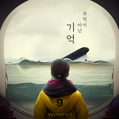 Sewol ferry on April 16, 2014 0416 design designerkang graphic design korea poster remember sewol
