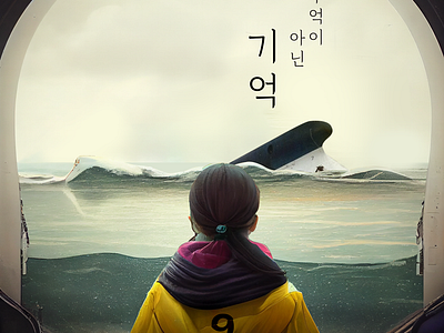 Sewol ferry on April 16, 2014 0416 design designerkang graphic design korea poster remember sewol