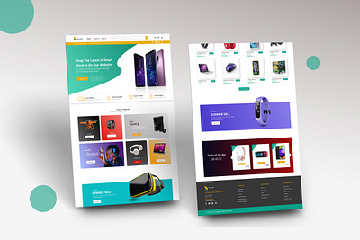 E-commerce website design app branding design graphic design ui ux