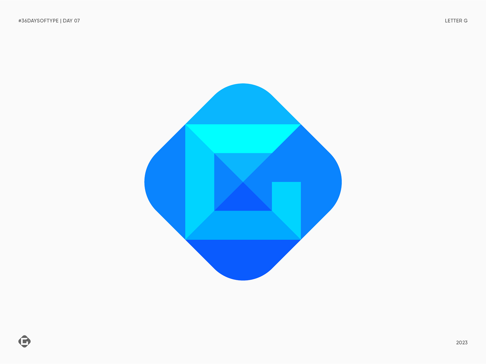 Letter G. 36 Days of Type. Day 07 by Dmitry Lepisov on Dribbble