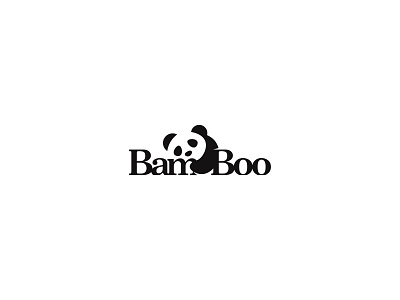 Bamboo Panda Logo abstract logo animal logo bamboo branding design graphic design logo logotype minimal logo modern logo panda