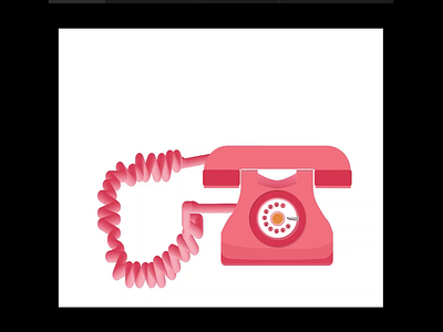 Mid-century Rotary Telephone 3d animation branding build dailyui design designdrug figma graphic design illustration landline logo mid century motion graphics telephone ui ux watchmegrow