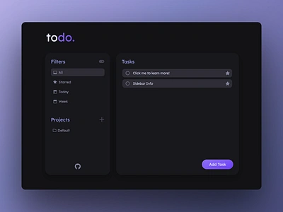 To-Do List UI Design animation app design buttons dark mode design filters light mode mobile mobile design projects responsive tasks todo todo list ui ux uxui web web design