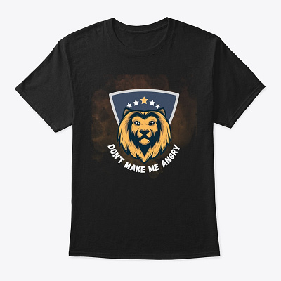 Lion Angry classic t-shirt. angrytshirt lionangry liontshirt tshirt