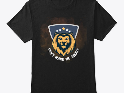 Lion Angry classic t-shirt. angrytshirt lionangry liontshirt tshirt