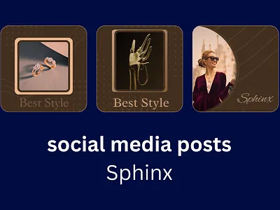 social media posts for Sphinx branding canva design graphic design instagram social media posts