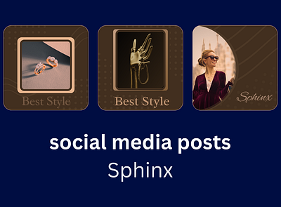 social media posts for Sphinx branding canva design graphic design instagram social media posts