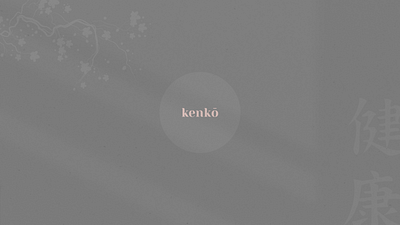 Kenkō - Brand Identity animation brand branding cap cut design designer edit editor graphic design graphic designer japan japanese logo motion motion design motion designer motion graphics vector video visual identity