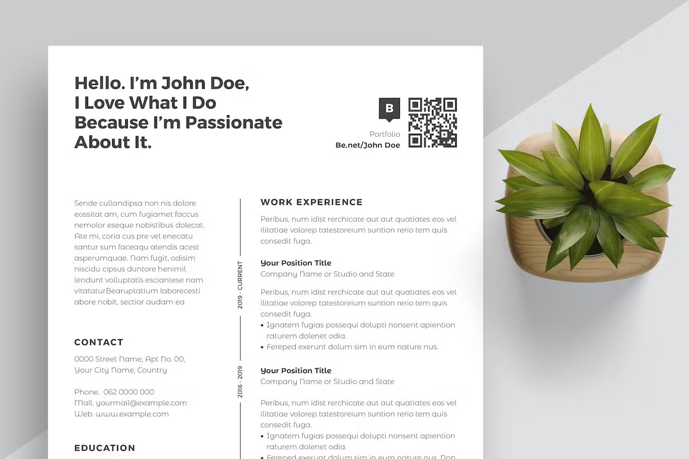 Minimalistic Resume clean clean resume cover letter creative resume curriculum vitae cv cv template free cv free cv template free resume free resume template minimal resume modern cv modern resume professional resume resume resume clean resume cv resume design resume template