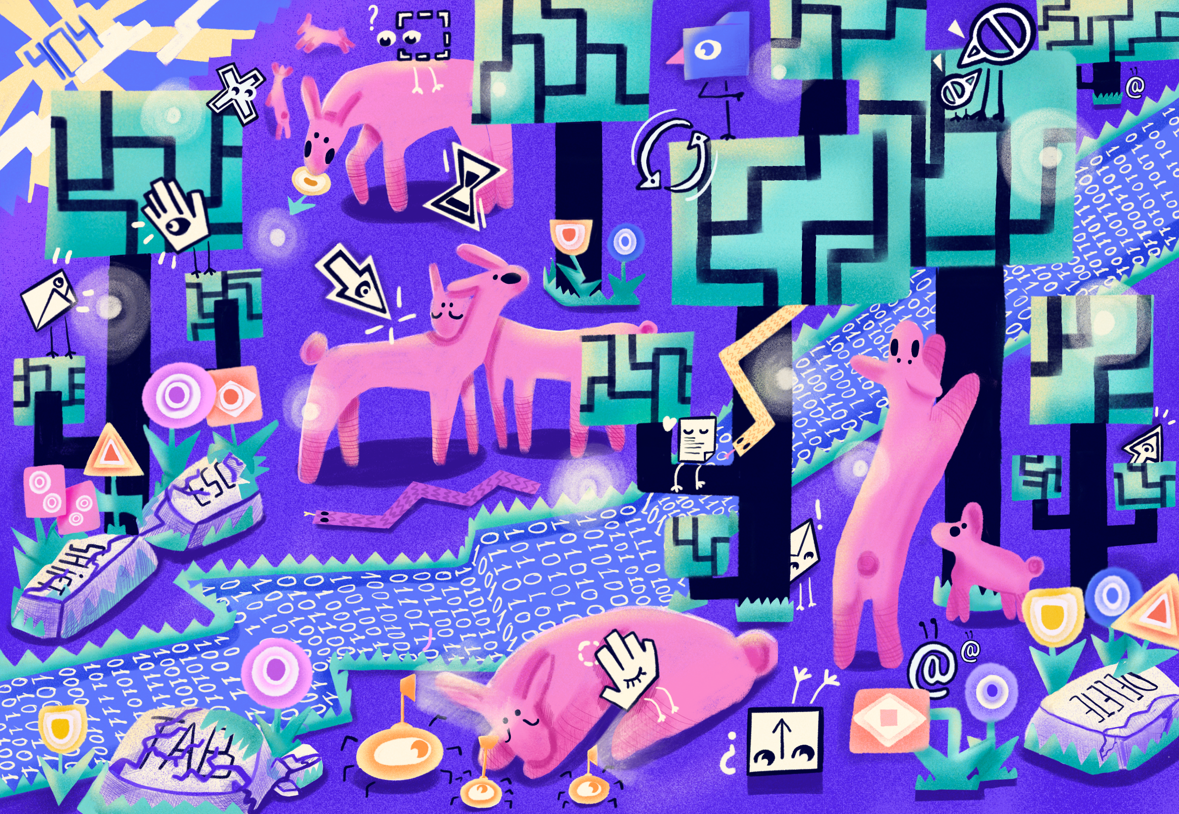 e-VOLUTION: the Generated Universe art character characterdesign graphic design illustration illustrator