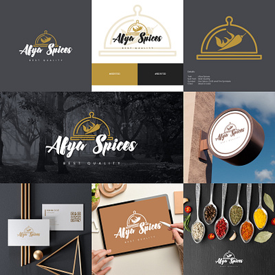 AFYA SPICES LOGO & BRANDING branding design graphic design illustration logo packaging pouch vector