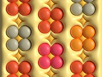 Joy 3d adobe circle creativitiy design graphic design gray illustration illustrator orange pink vector yellow