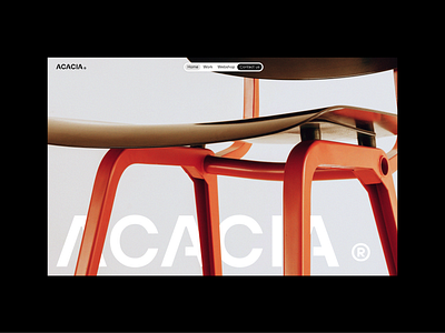 ACACIA ® interior studio | branding concept design graphic design illustration interior landing page logo texture ui uiux ux design web webdesign