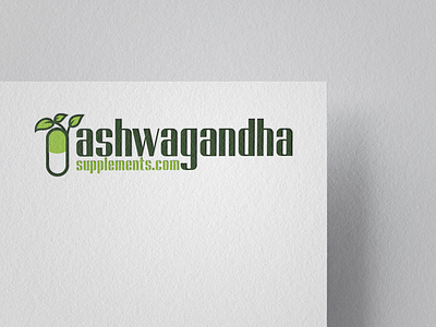 Ashwagandha logo abstract logo clean logo design graphic design health logo medical simple logo vector