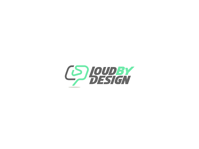 Loud By Design Logo Animation 2d 2d animation after effects animated logo animation brand branding creative design graphic design icon identity illustration intro logo logo animation motion design motion graphics typography ui