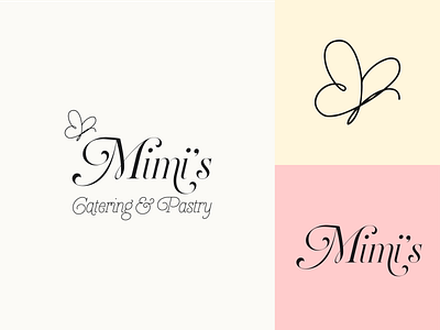 Mimi's branding design graphic design logo