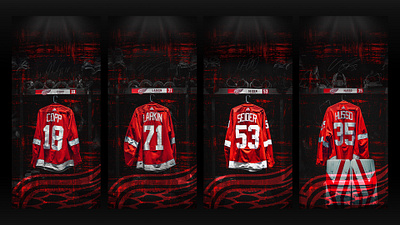 DRW Locker Room Wallpapers adobe photoshop creative design detroit detroit red wings graphic design hockey iphone nhl photoshop wallpaper