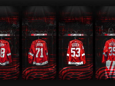 DRW Locker Room Wallpapers adobe photoshop creative design detroit detroit red wings graphic design hockey iphone nhl photoshop wallpaper