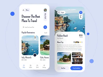 Travel App UI Animation animation app app animation app design app ui booking booking app hotel booking travel travel app ui ui animation ux