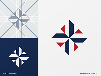 Diamond Cross abstract logo design bold logo concept brand design branding creative logo designs cross logo diamond logo geometric logo icon logo logo design logo design concept logo design grid minimalist logo modern logo negative space logo north star logo pattern logo star logo timeless logo design