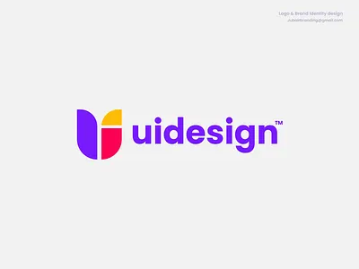 UI LETTER MODERN LOGO FOR UI DESIGN TEAM abstract logo app icon branding branding identity colorful logo cool logo flat logo flower logo initial letter logo logo logo design logo type minimal logo modern logo new logo tech logo u letter logo ui design logo ui letter logo visual identity