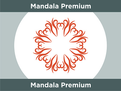 Mandala Premium border geometry