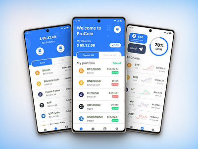 Trading & Investment App app app design bitcoin crypto crypto exchange crypto wallet cryptocurrency design ethereum finance finance app financial fintech app innovation mobile trade trading app ui uiux ux