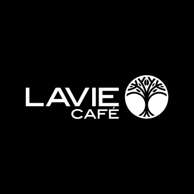 Lavie Cafe branding cafe coffee coffeeshop graphic design lavie life logo