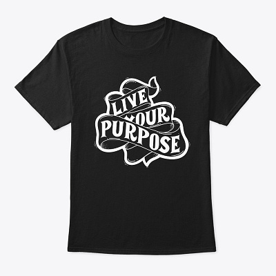 Live your purpose classic t-shirt. black t shirt cotton t shirt fashion live your purpose t shirt man fashion man tshirt online fashion online shoping t shirt