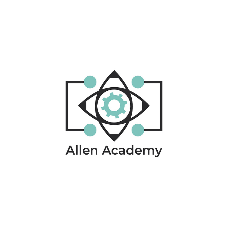 Daily Logo Challenge Day 38 Allen Academy by Kristina Pakhomova on