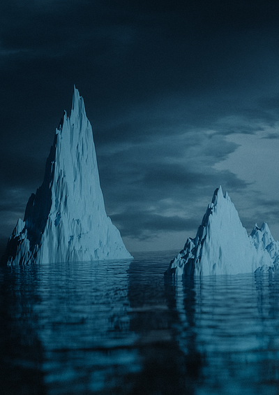 3D Iceberg by Tilak Baloni 3d