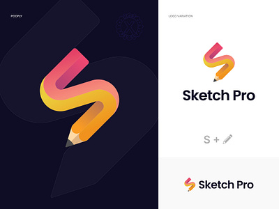 Sketch Pro App Icon Design | S letter Logo inspiration branding design branding logo creative logo design graphic design graphic designer logo logo design agency logo designer modern logo pen logo s letter logo s logo s logo design xodio xodio design