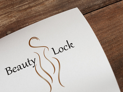 beauty lock 3d beatuy lock beauty care beauty logo brand identity branding design graphic design illustration logo ui unique logo ux vector