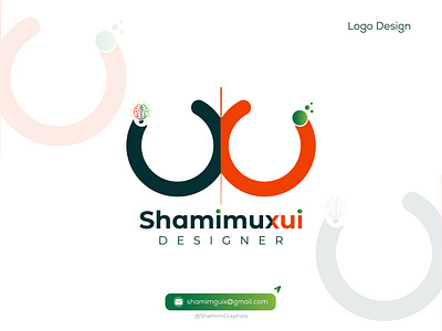 Shamimuxui Logo Design brand design brand identity branding design graphic design identity illustration logo logo design logo designer shamim uxui shamim uxui logo shamimgraphic shamimgraphics shamimuxui shamimuxui designer typography ui ux visual identity