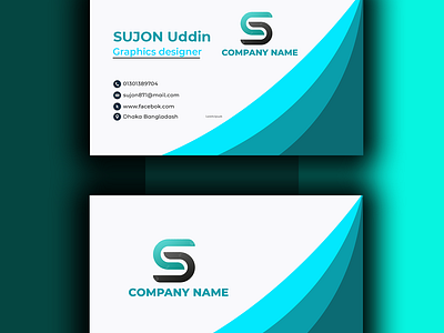 business card animation app branding business card crad desgin desigb design graphic design illustration logo new design sujon