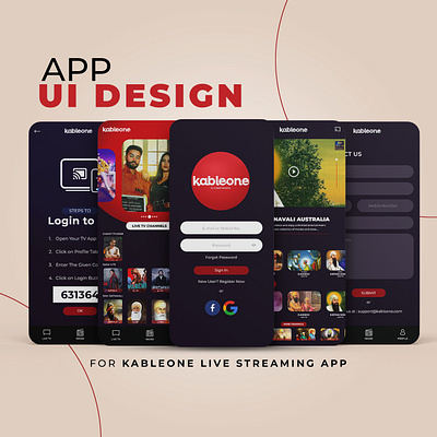 App UI Design appui art branding creative design graphic design ui uiux