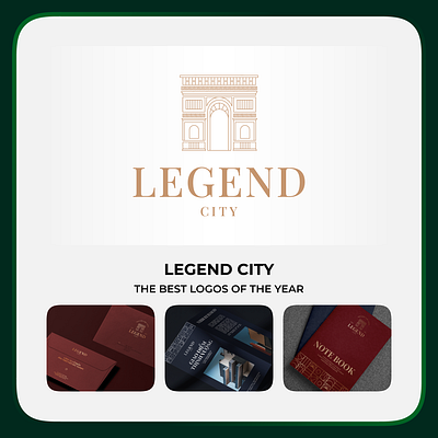 Legend City branding design graphic design logo rea typography