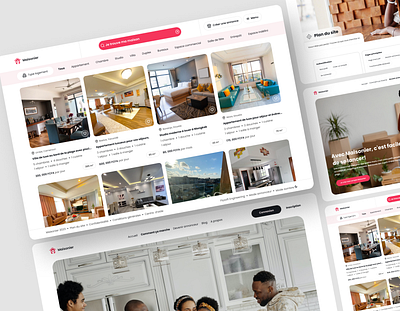 Maisonier - real estate app design minimalist real estate rental ui ux web application