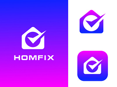 Homfix logo design 3d brand brand identity branding design fix logo graphic design home logo home repair logo homfix logo design house illustration logo logo design modern logo real estate repair repair logo ui vector