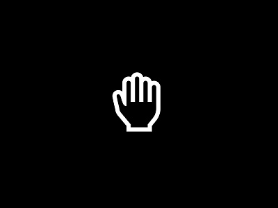 Hand icon ✋ clean custom icons freelance grid icon icon design icon designer iconography line icon minimalism outline icon ui icons