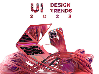 UI Design Trends 2023 3d branding design figma illustration trends trends 2023 ui ui design user interactions