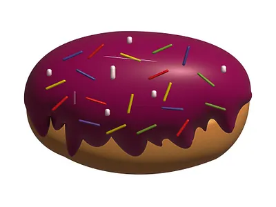 donut 3D illustration icon eat vector 3d 3d graphic adobe art branding create design donut eat graphic graphic design icon illustration illustrator logo motion graphics photoshop plugin vector