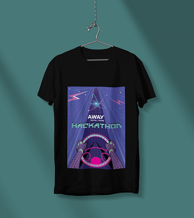 Hackathon T-shirt Design branding merchandise