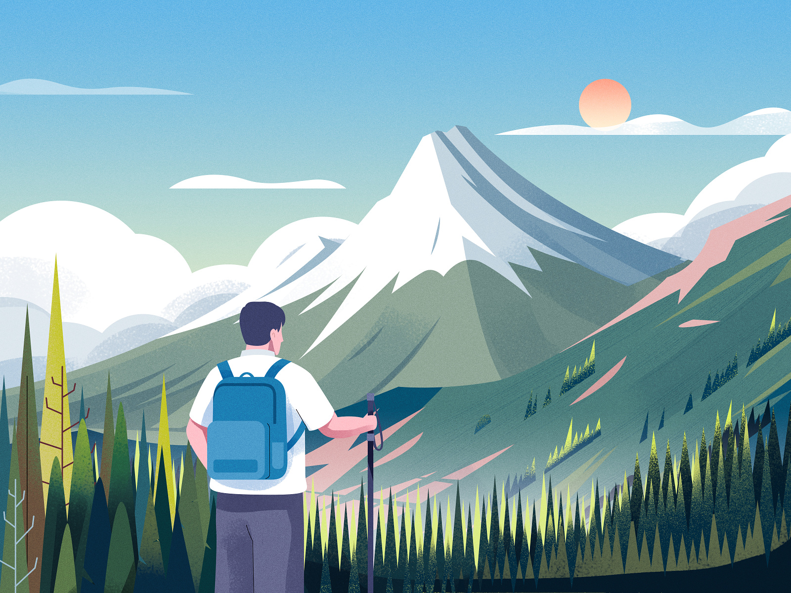 Hike by Rw Studio on Dribbble