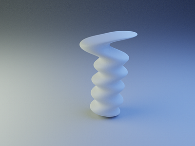 Twist 3d abstract blender deform design space torsion twist