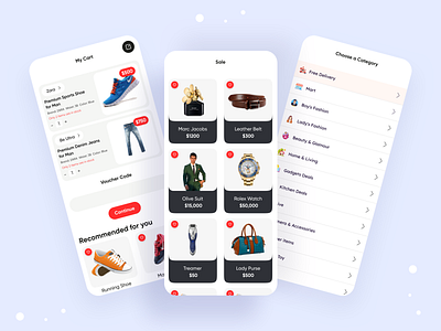 E-commerce App Inner Screens app design best app design 2023 creative ecommerce design e ommerce ecommerce app ecommerce app design ecommerce app ui ecommerce cart ecommerce category ecommerce idea ecommerce landing ecommerce sale ecommerce ui ecommerce web mobile app design popular 2023 uiroll uiux