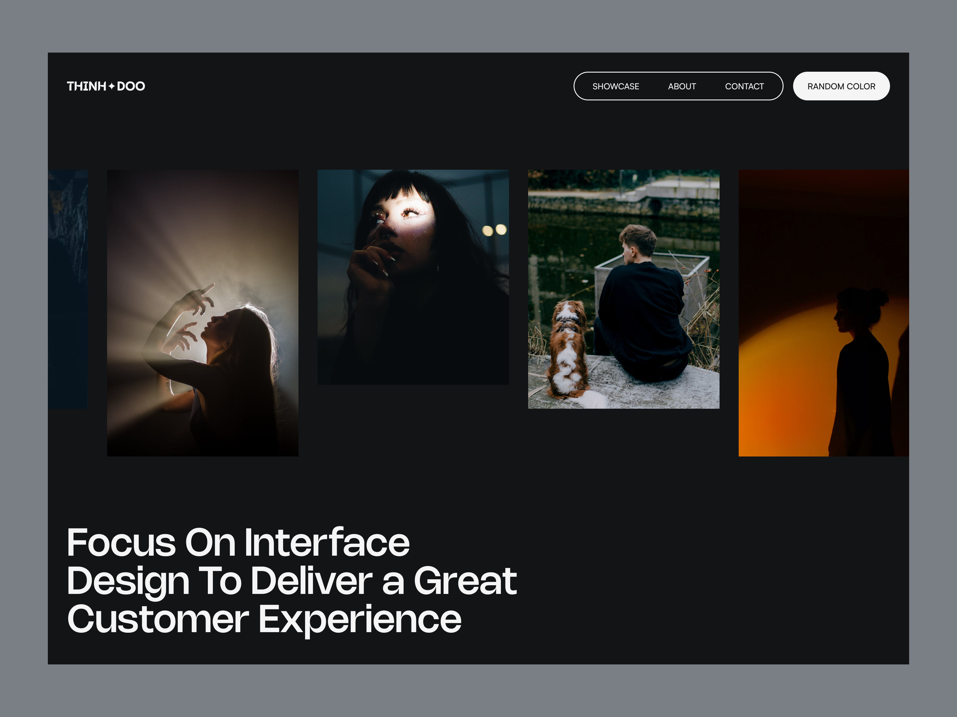 My Portfolio Web Concept animation concept design graphic design illustration logo minimalism ui visual design webdesign