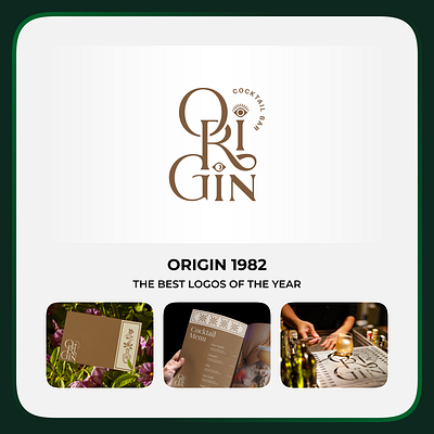 ORIGIN 1982 - Speakeasy Bar branding design graphic design illustration logo media design typography