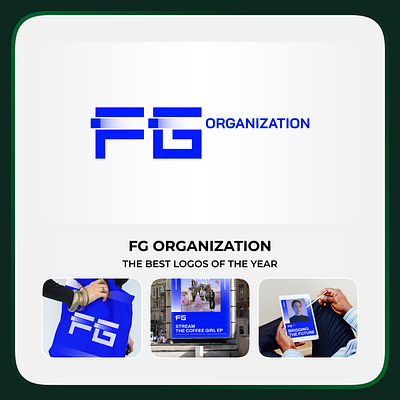 FG Organization branding design graphic design illustration logo media design typography